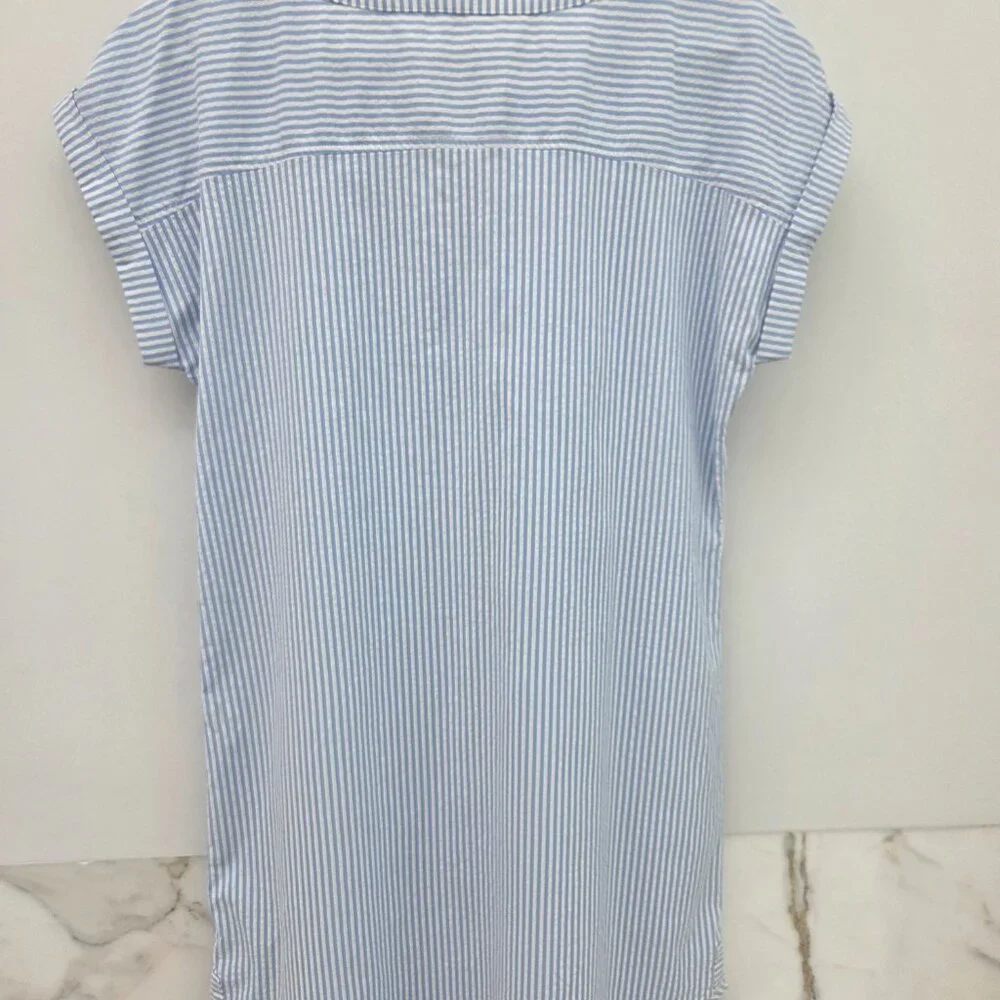 Vineyard Vines Performance dress blue and white size M - Picture 4 of 8